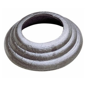 Art.1408/10 / base para coluna - dim: Ø 80 mm - furo: 30 mm 1