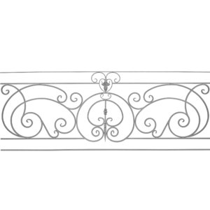 Art.245/2/BR Rosone ‐ dim. 1/2" x 1/2" ‐ 2145 x 820 mm 7