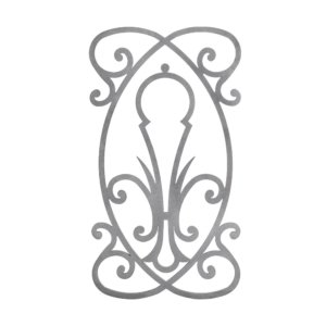 Art.250/5/BR Rosone corte laser ‐ dim. 1/2" x 3/8" ‐ 340 x 620 mm 15