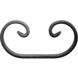 Art.301/6/BR S-Ornato "C" special - dim: 1/4" x 3/4" - 75 x 150 mm 23