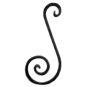 Art.320/M/BR Ornato "S" - dim: 1/2" x 1/2" - 155 x 650 mm 11