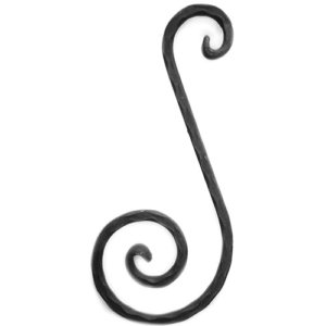 Art.320/R/BR Ornato "S" - dim: Ø 1/2" - 155 x 650 mm 13