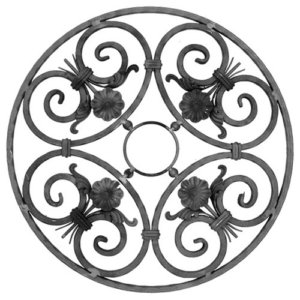 Art.459/1/L/BR Rosone - dim: 1/2" x 1/2" - Ø 610 mm 19