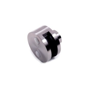 Art.E00831 Pinça redonda (Inox) lado cego para vidro Ø 60 mm AISI 304 27